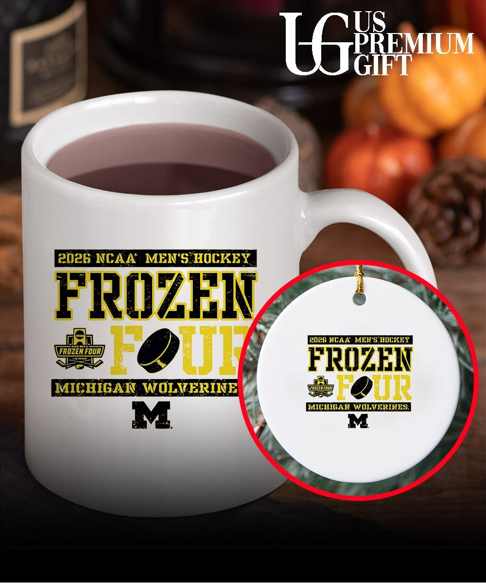 Frozen Four Michigan Wolverines NCAA Men’s Hockey 2026 shirt
