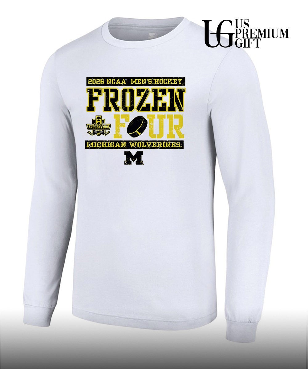 Frozen Four Michigan Wolverines NCAA Men’s Hockey 2026 shirt