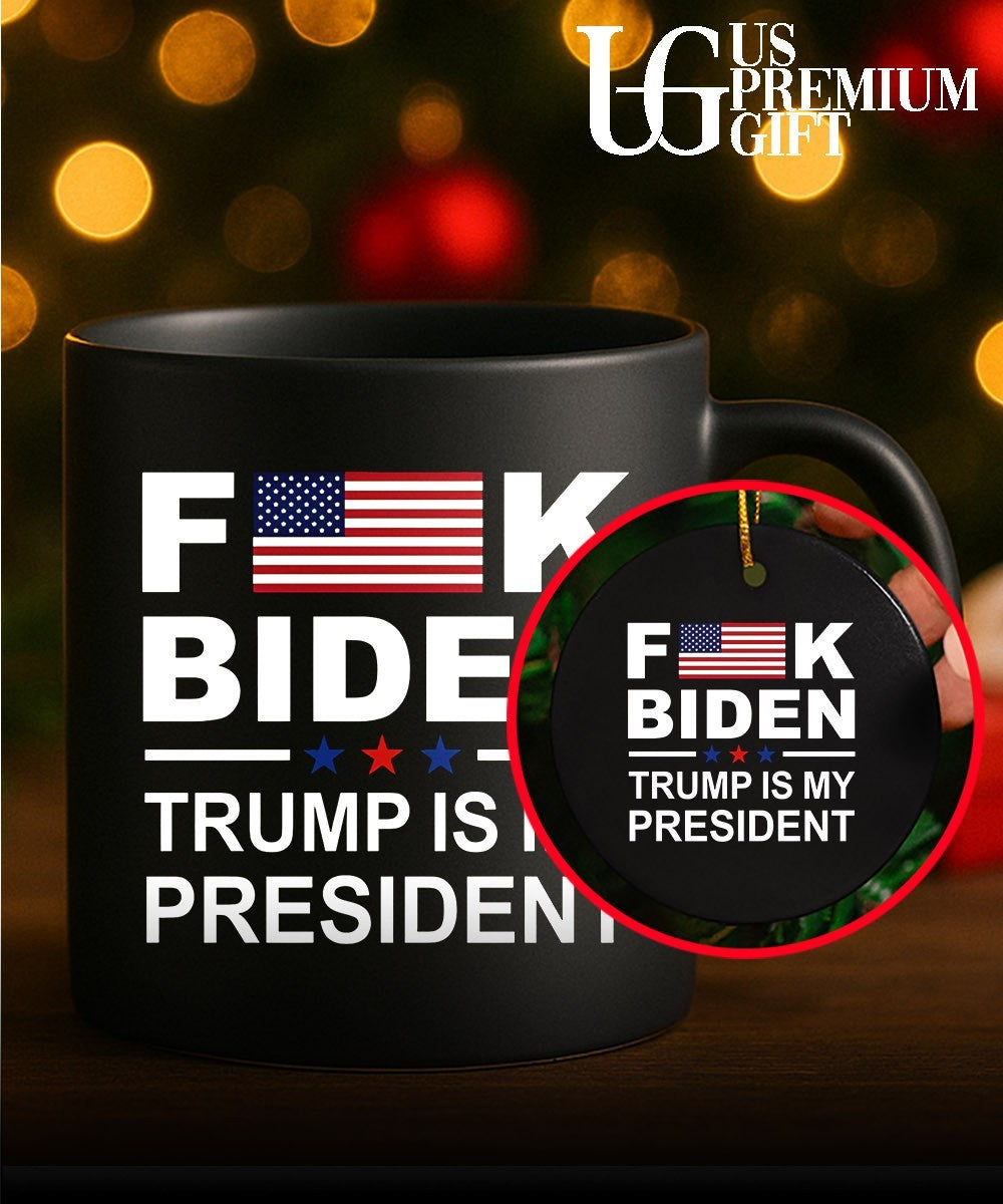 Fuck Biden Trump is my President flag shirt