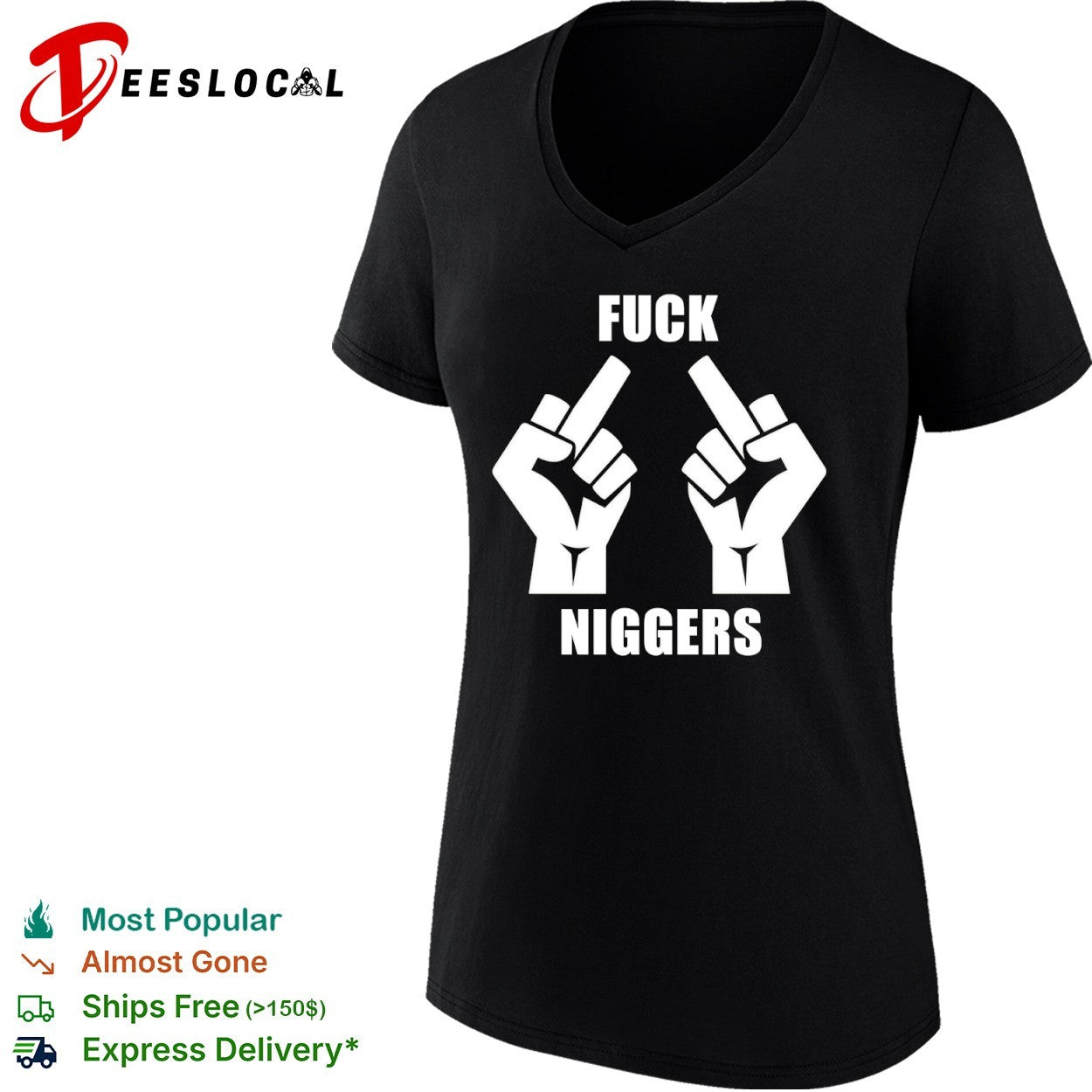 Fuck Niggers Offensive shirt