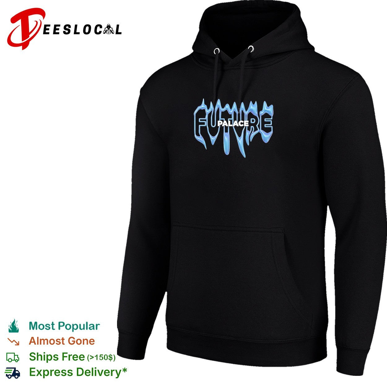 Future Palace band chrome shirt