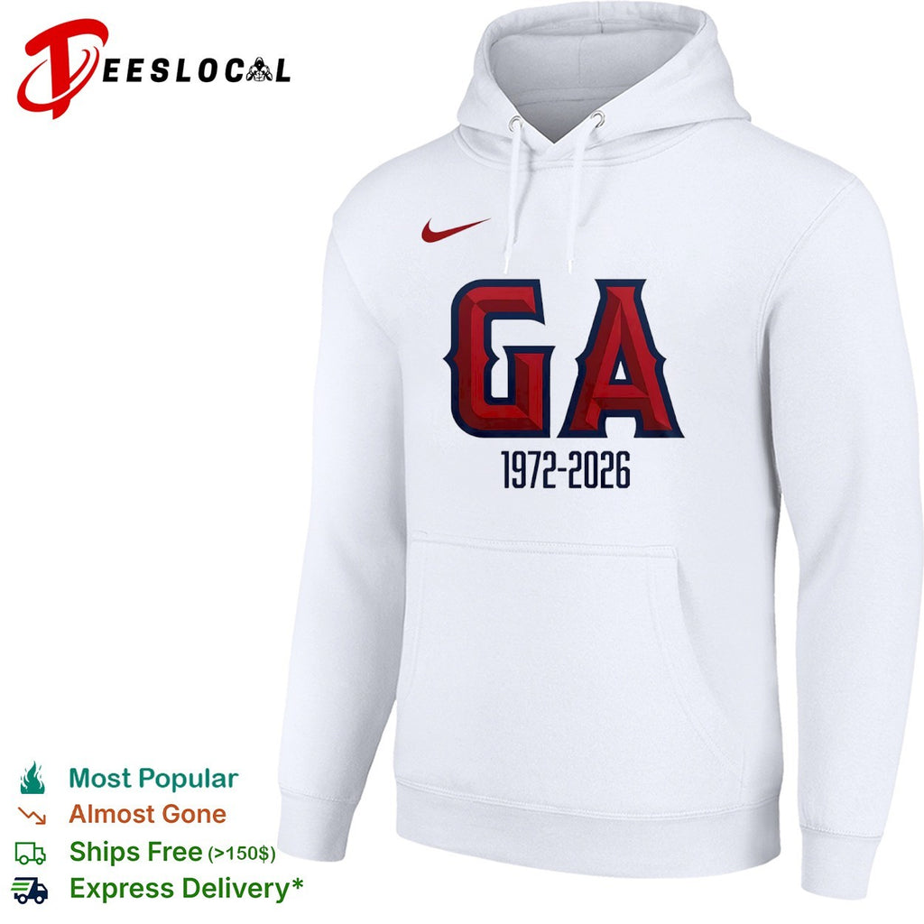 GA 1972 2026 Memorial Commemorative shirt