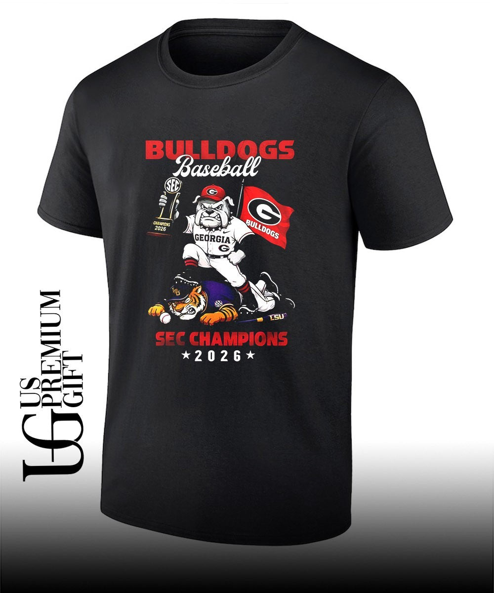 Uga Georgia Bulldogs 2026 NCAA Sec Champions shirt