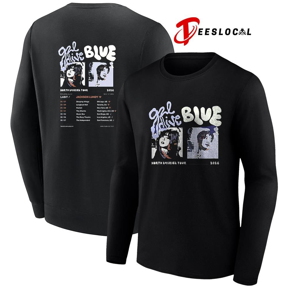 Galdive Blue North America tour 2026 schedule dates shirt