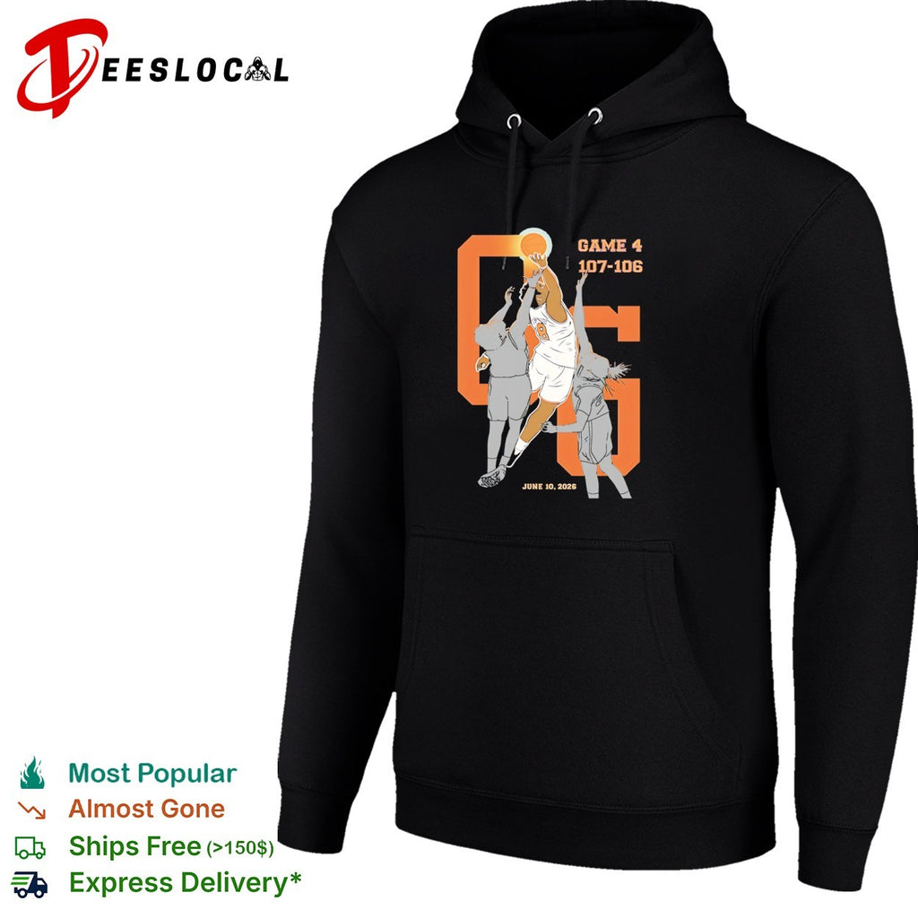 Game 4 107-106 June 10 2026 Basketball Player shirt