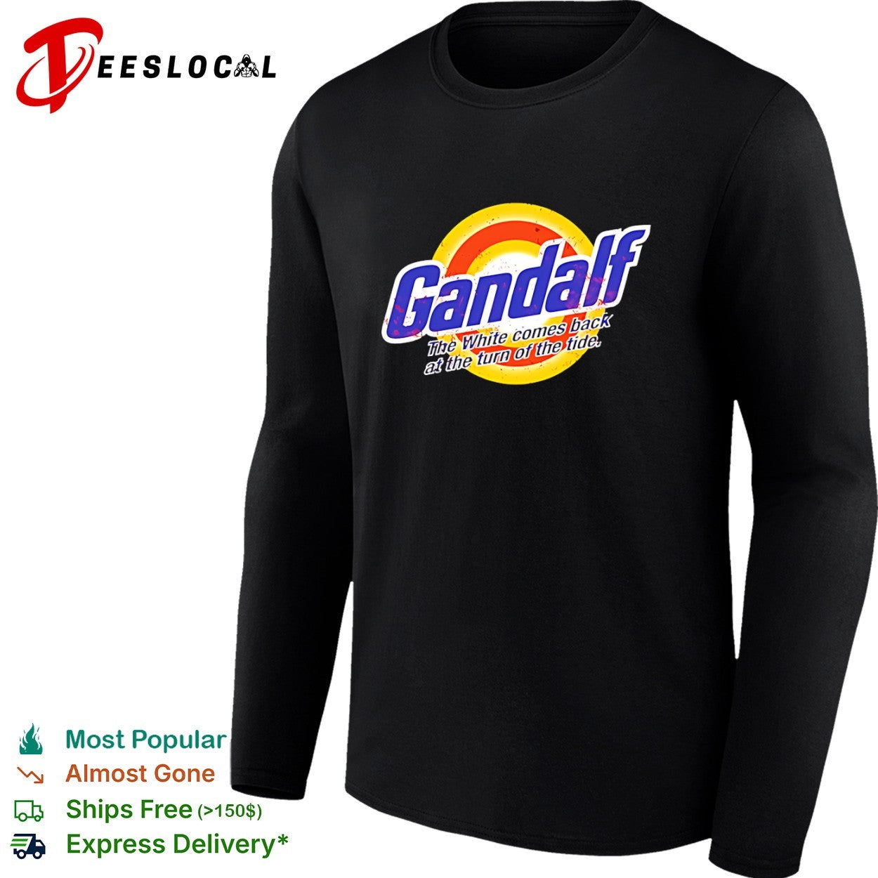 Gandalf The White Comes Back at the Turn of the Tide shirt