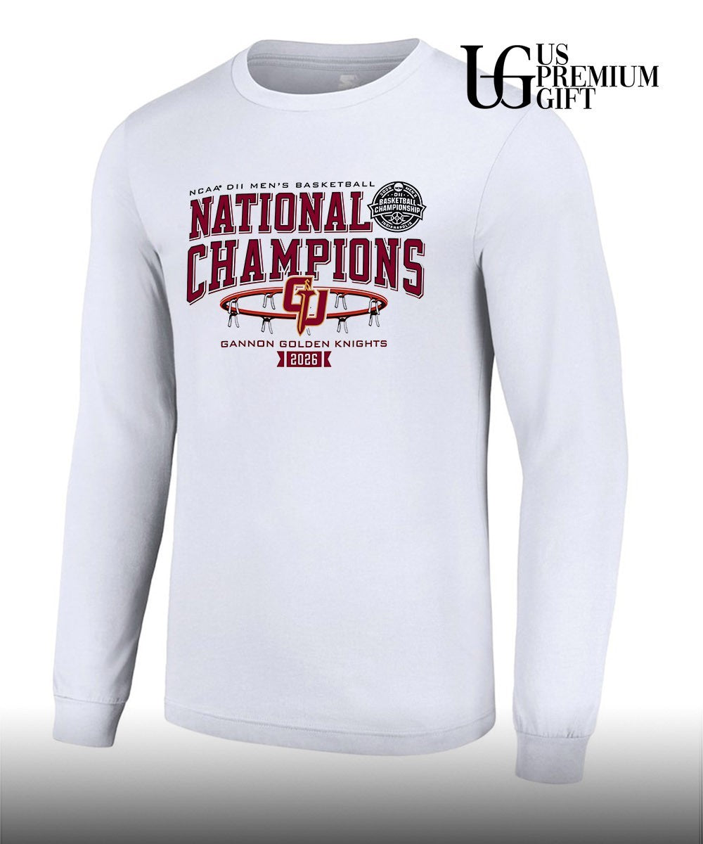 Gannon Golden Knights NCAA Division III Men’s Basketball Championship 2026 shirt