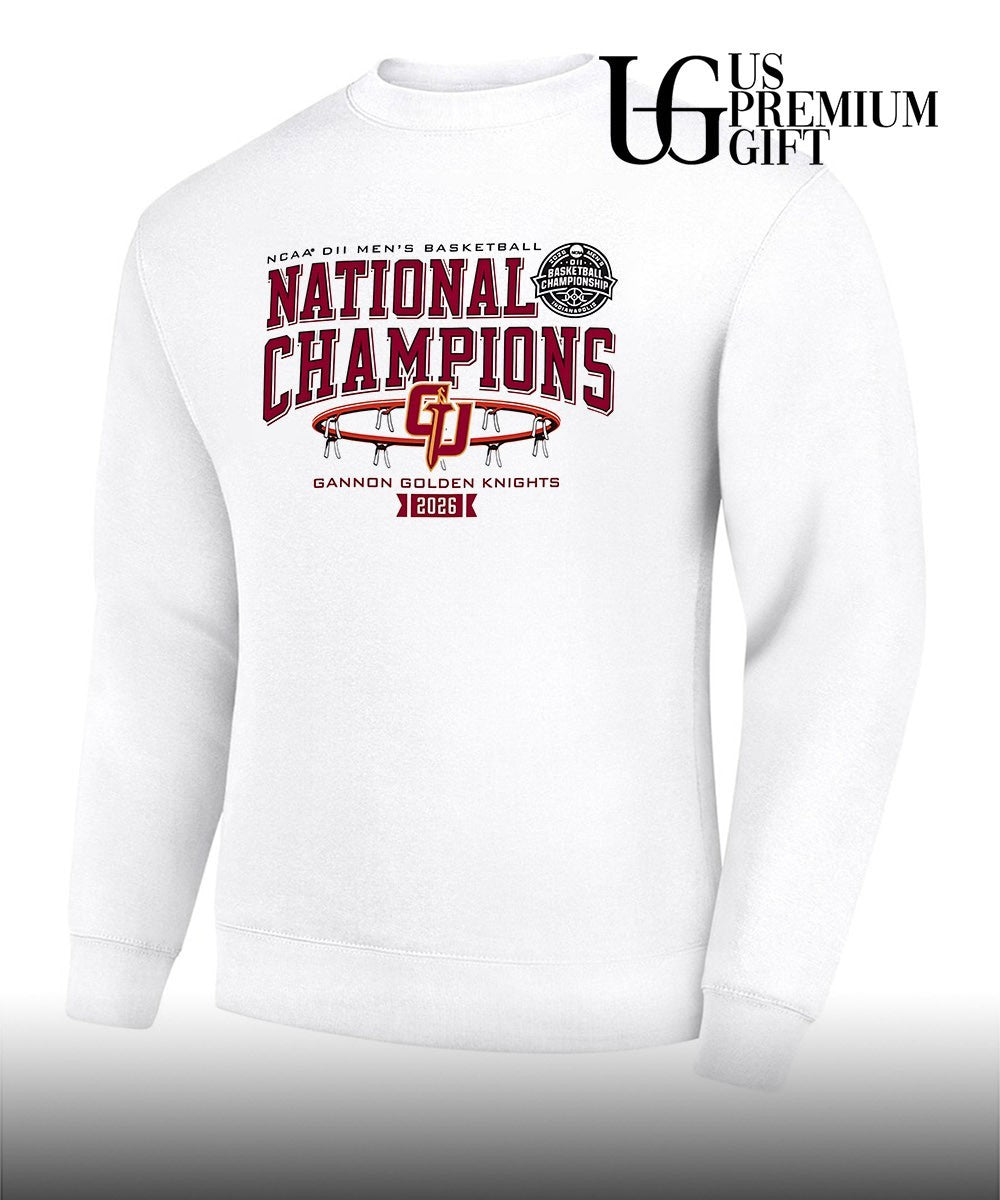 Gannon Golden Knights NCAA Division III Men’s Basketball Championship 2026 shirt