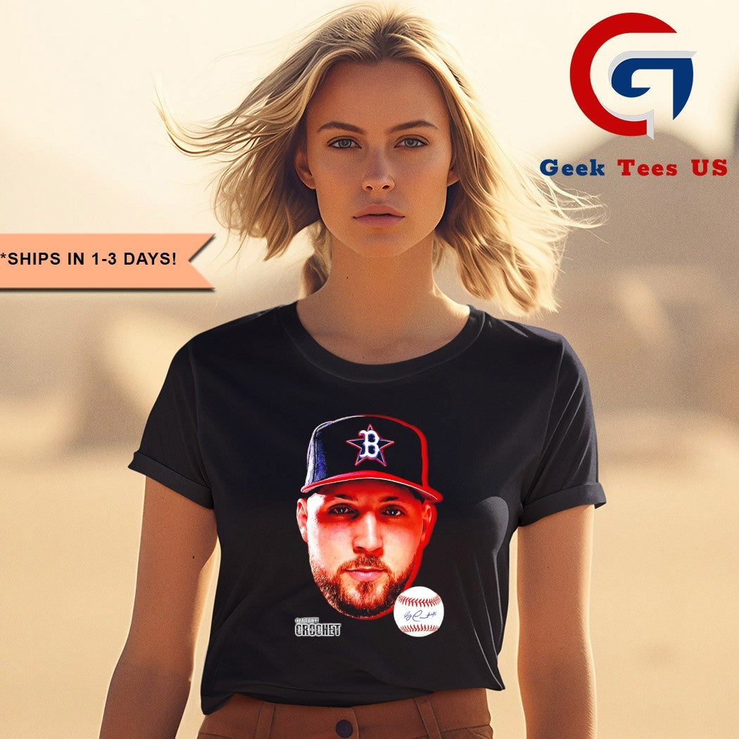 Garrett Crochet big head Boston Red Sox MLB 2025 shirt