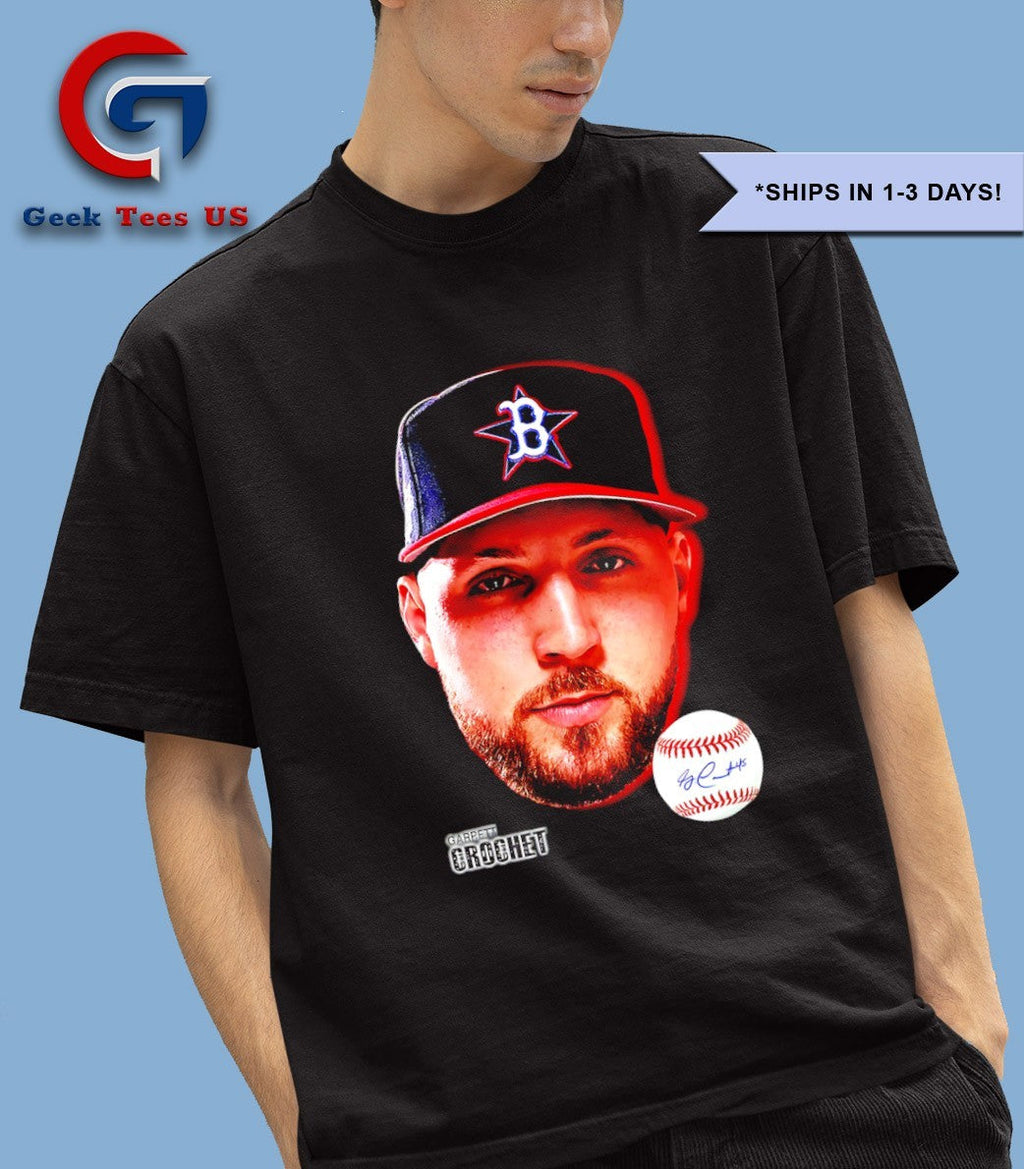 Garrett Crochet big head Boston Red Sox MLB 2025 shirt