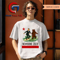 Gavin Newsom 2028 Election Surfing California flag Bear shirt
