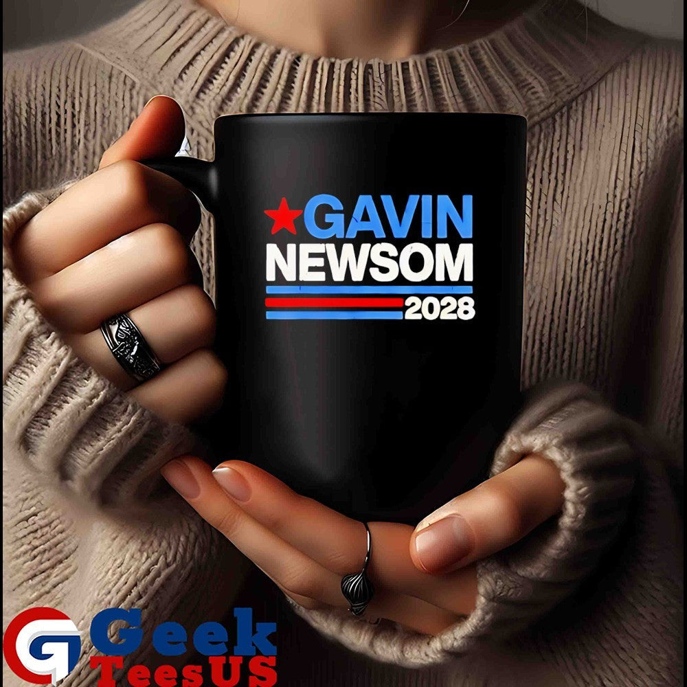 Gavin Newsom 2028 President 48 Election Campaign shirt