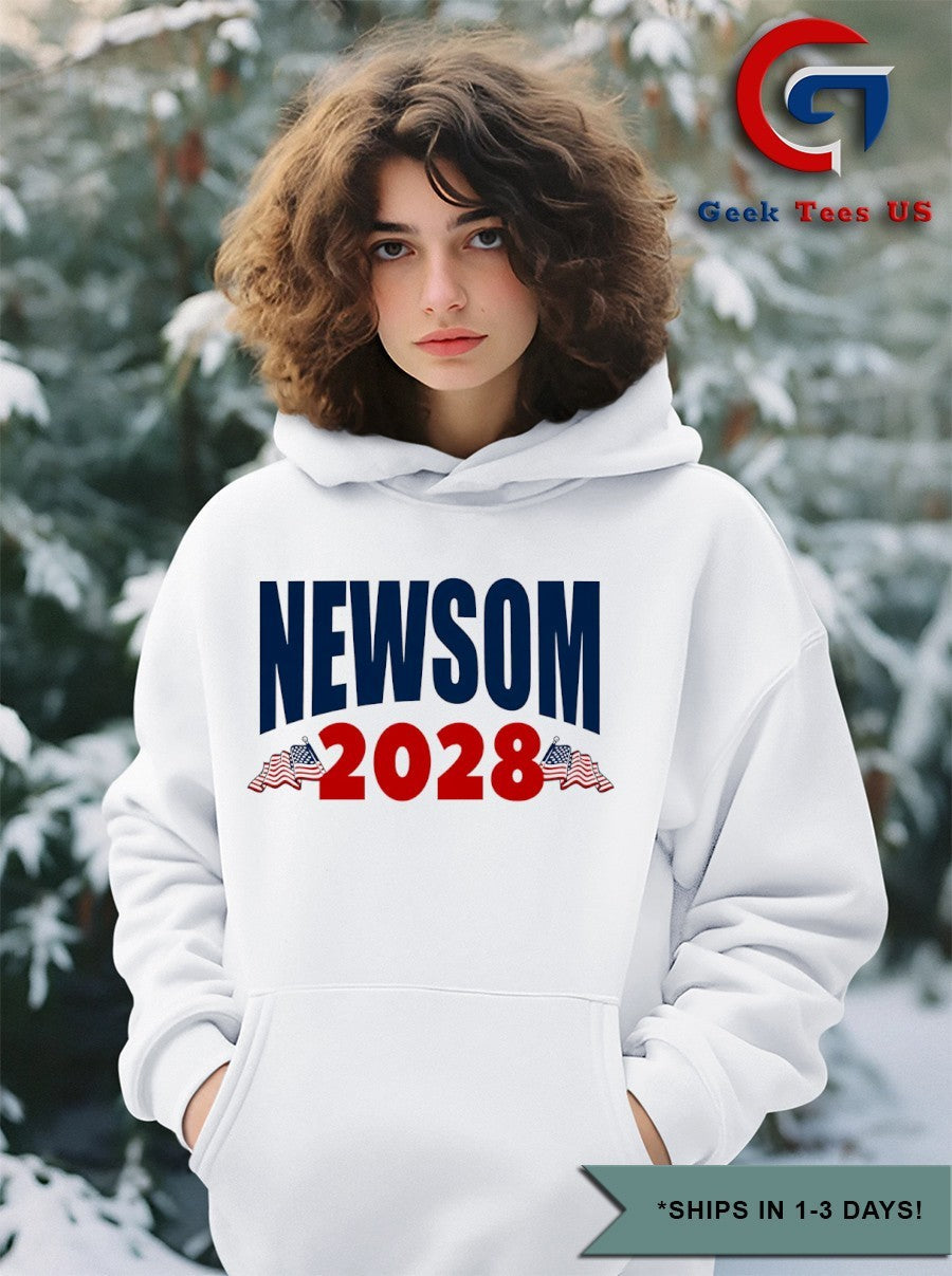 Gavin Newsom 2028 President 48 shirt
