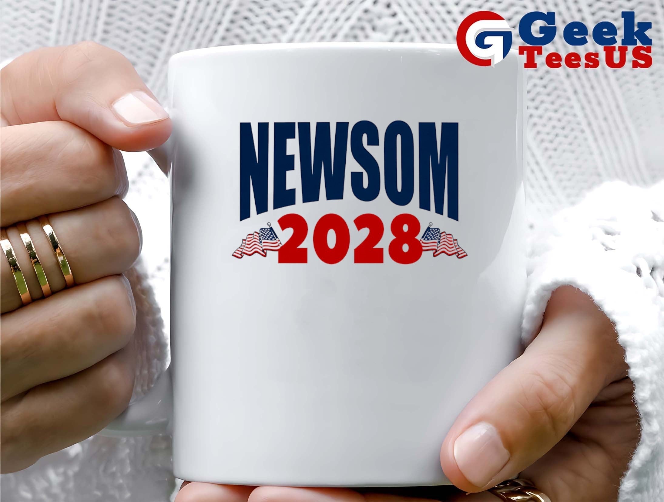 Gavin Newsom 2028 President 48 shirt