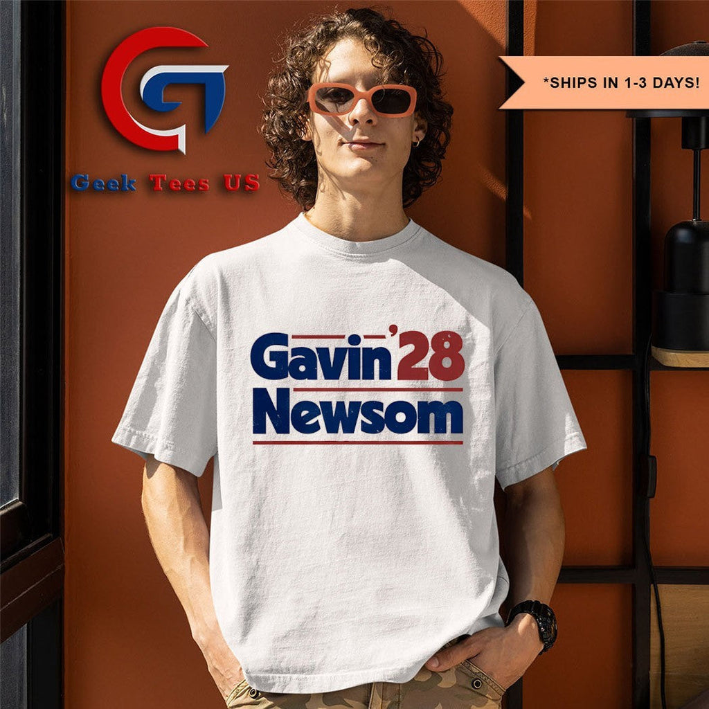 Gavin Newsom 2028 shirt