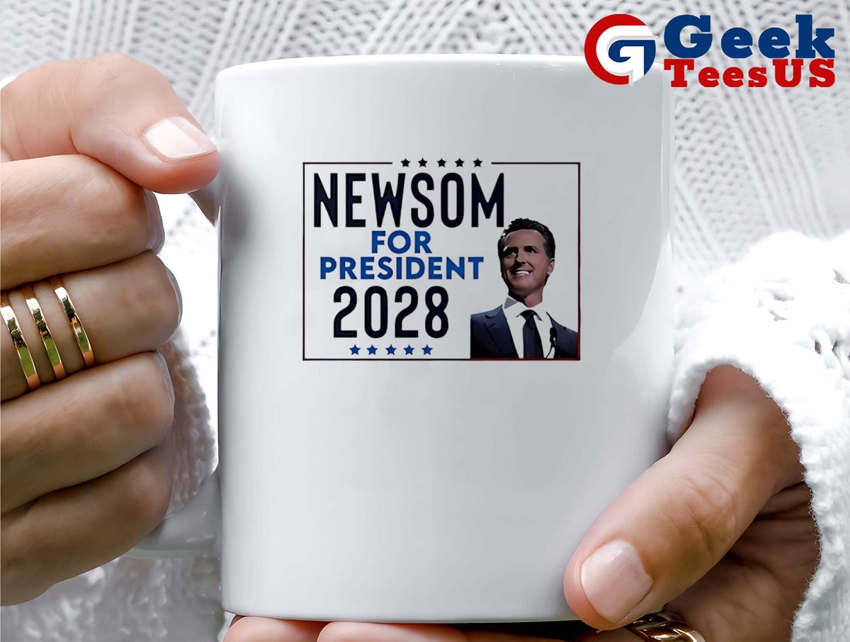 Gavin Newsom For President 2028 Wake Up America shirt