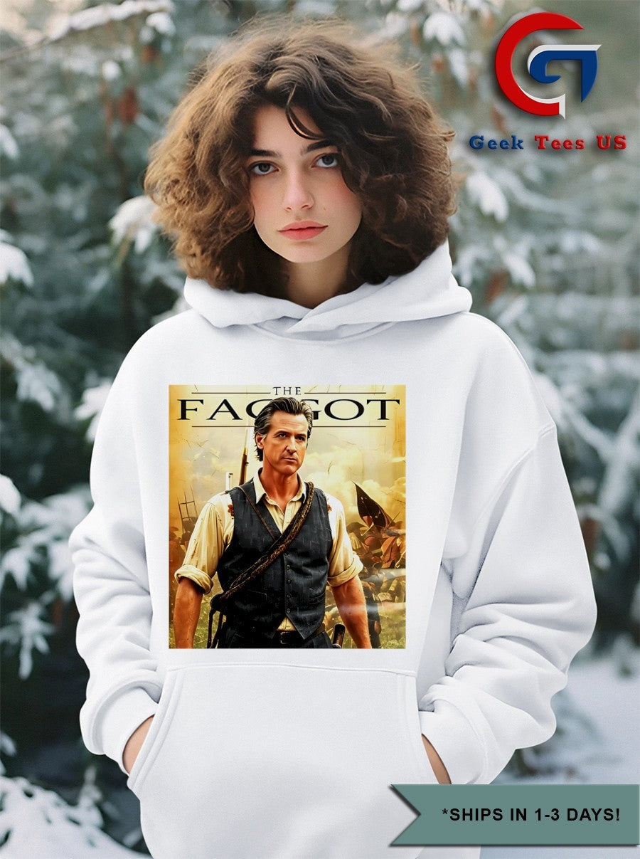 Gavin Newsom The Faggot retro shirt