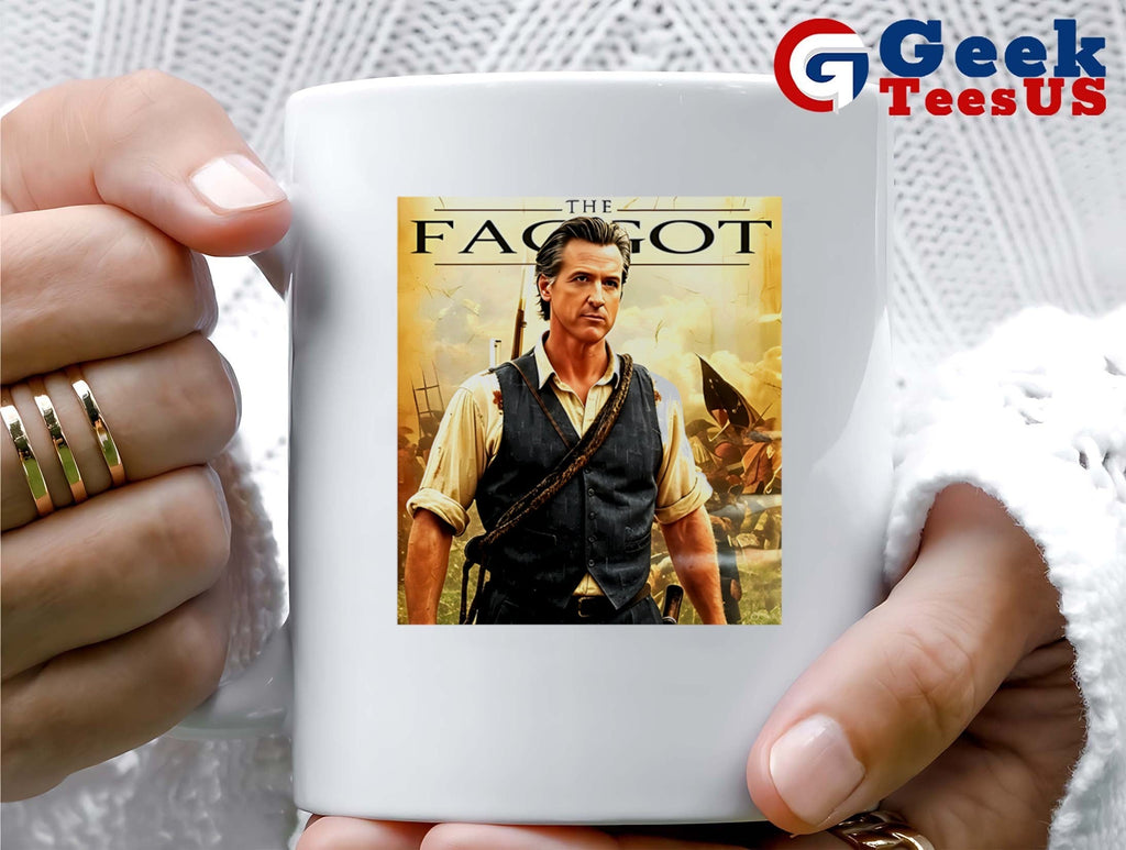 Gavin Newsom The Faggot retro shirt