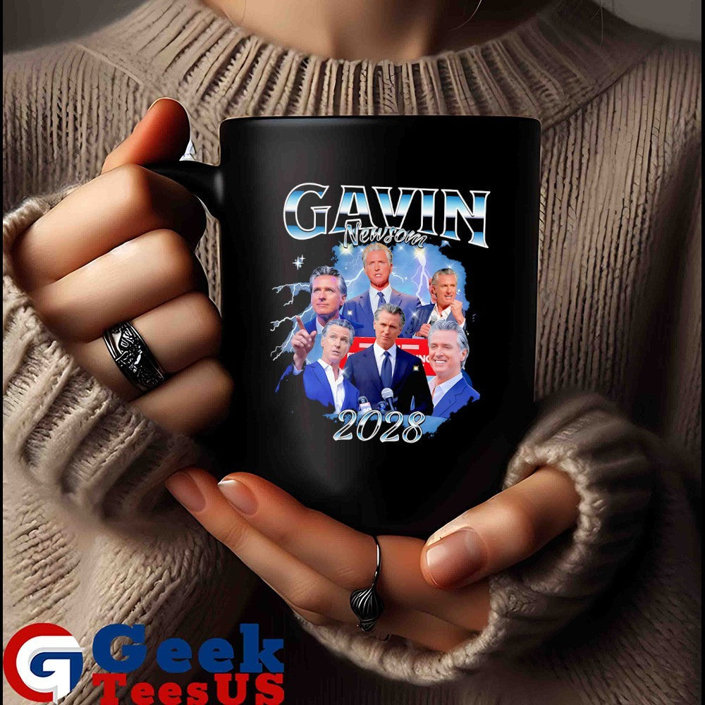 Gavin Newsom for President 2028 graphic shirt