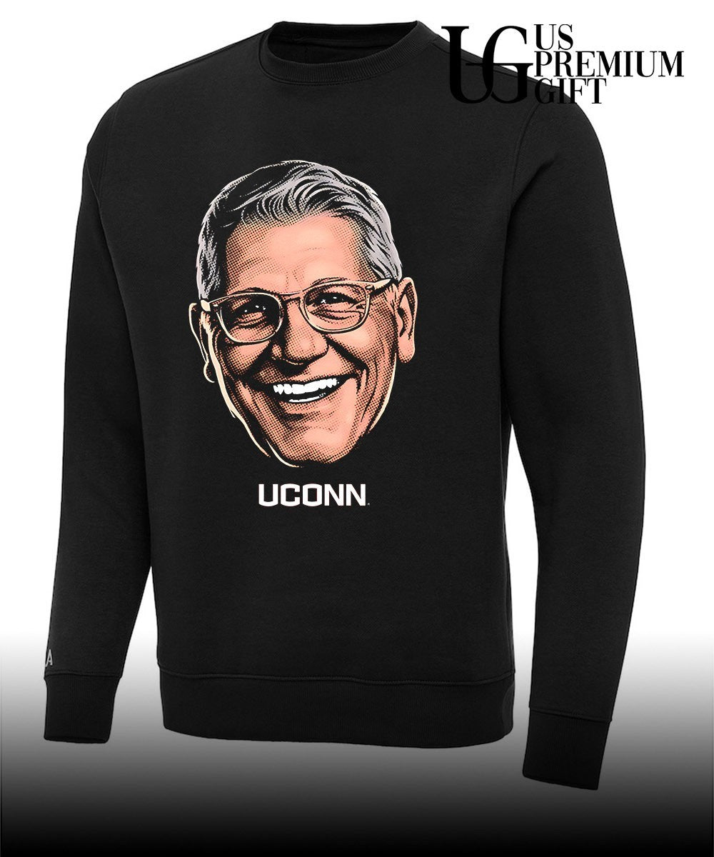 Geno Auriemma Coach UConn Huskies men’s basketball Big Head shirt