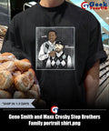 Geno Smith and Maxx Crosby Step Brothers Family portrait shirt
