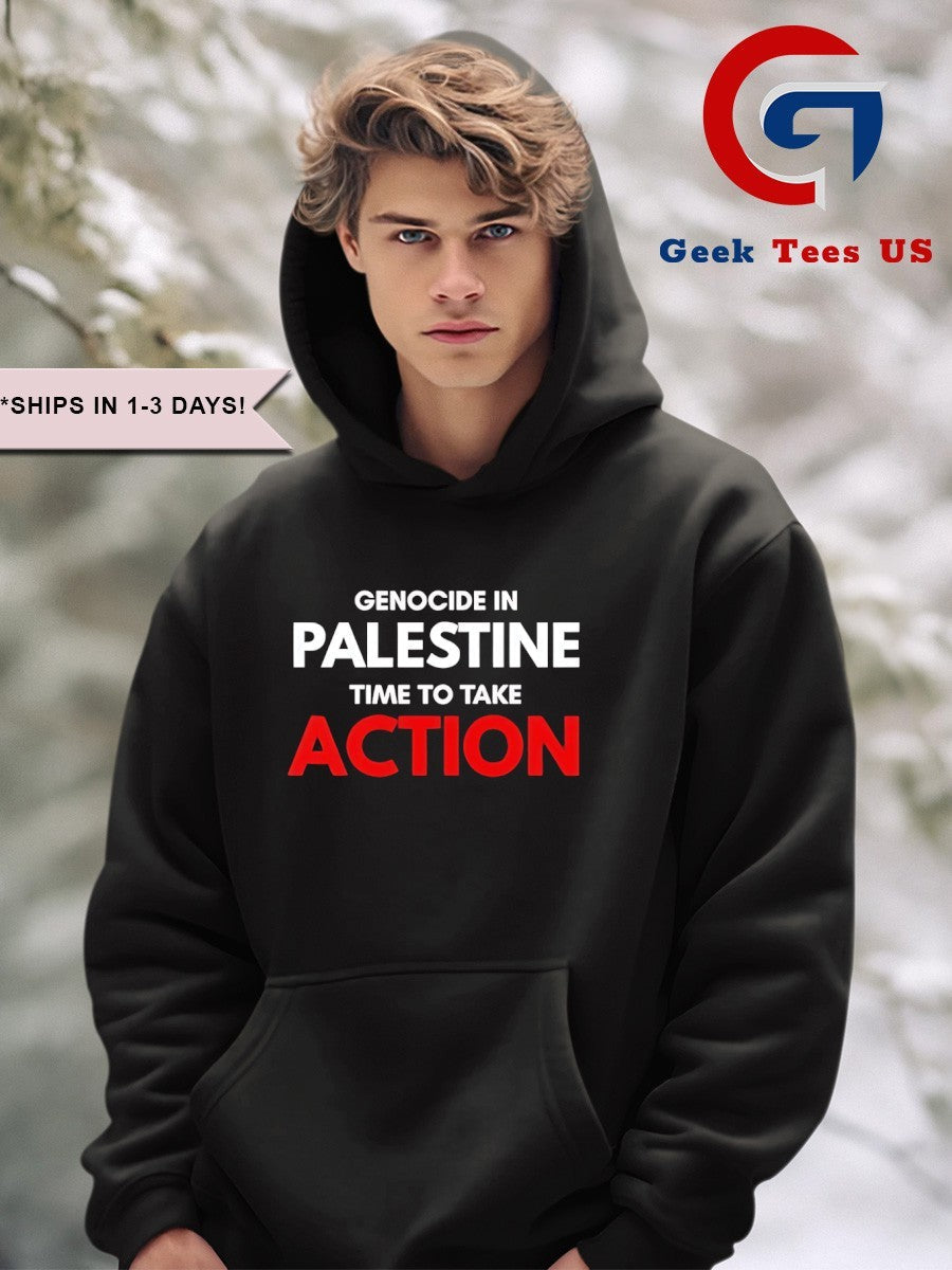 Genocide in palestine time to take action T-shirt