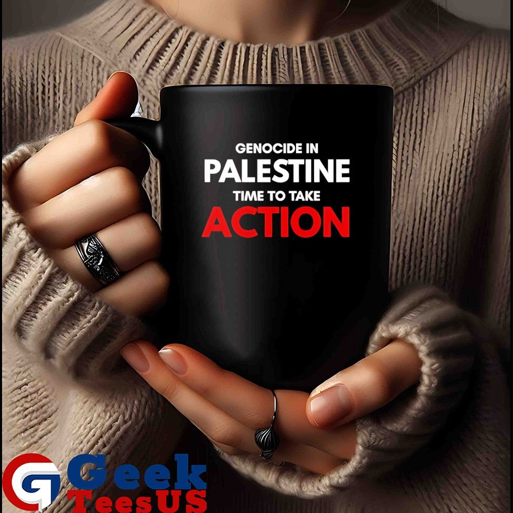 Genocide in palestine time to take action T-shirt