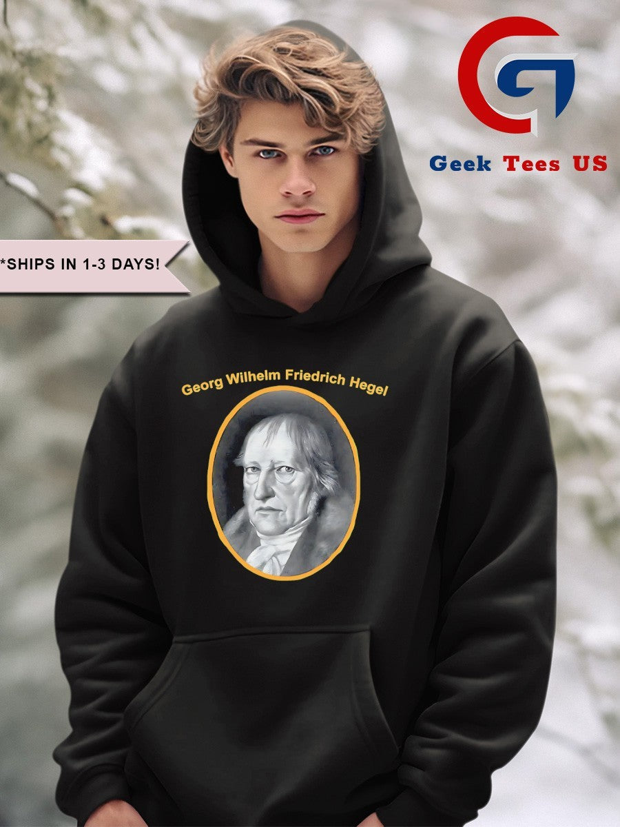 Georg Wilhelm Friedrich Hegel at the NYC DSA shirt