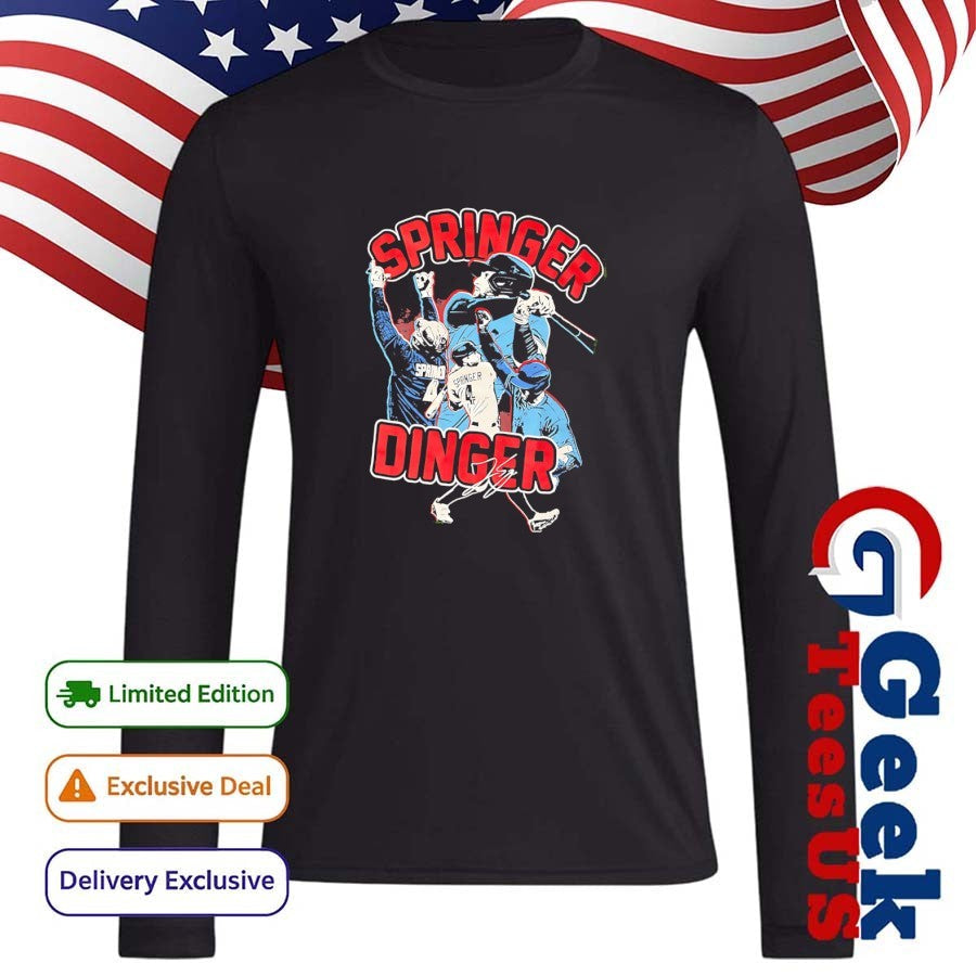 George Springer Dinger Toronto Blue Jays MLB graphic shirt