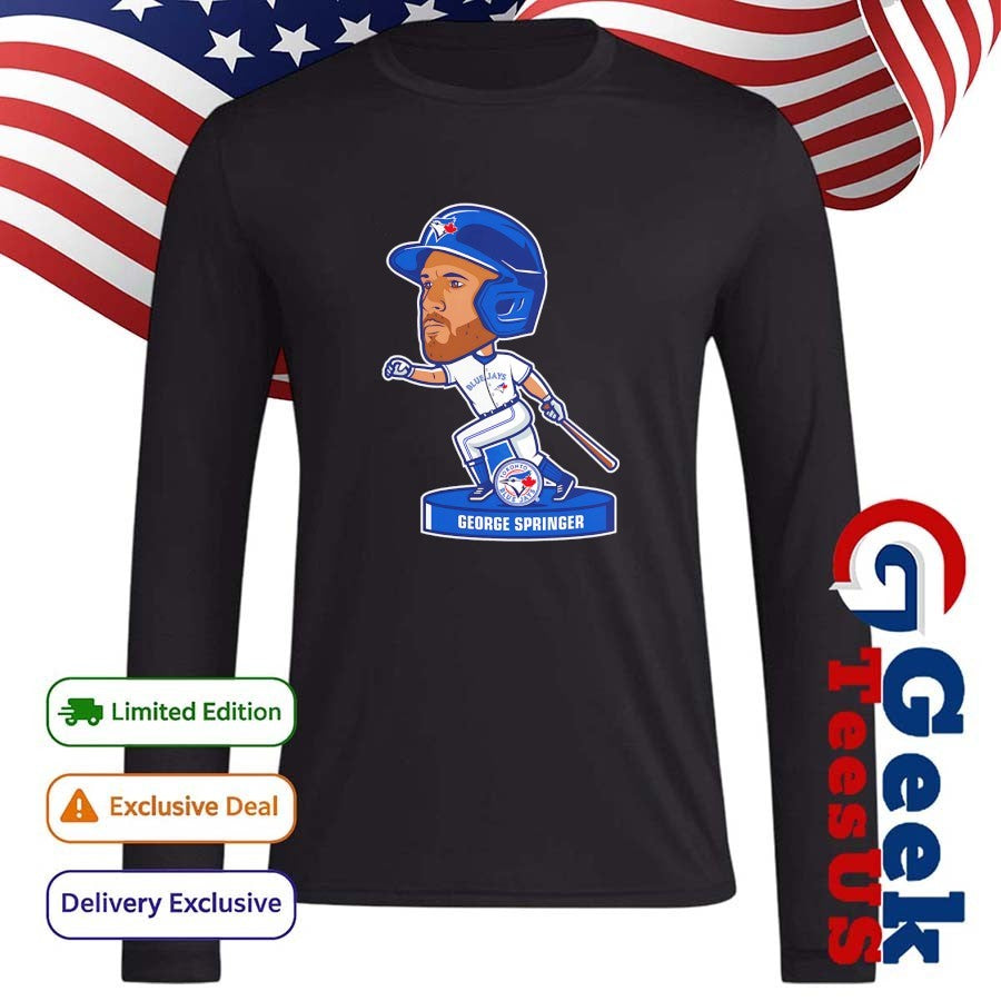 George Springer Toronto Blue Jays MLB Bobblehead shirt