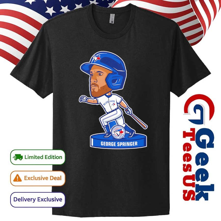 George Springer Toronto Blue Jays MLB Bobblehead shirt