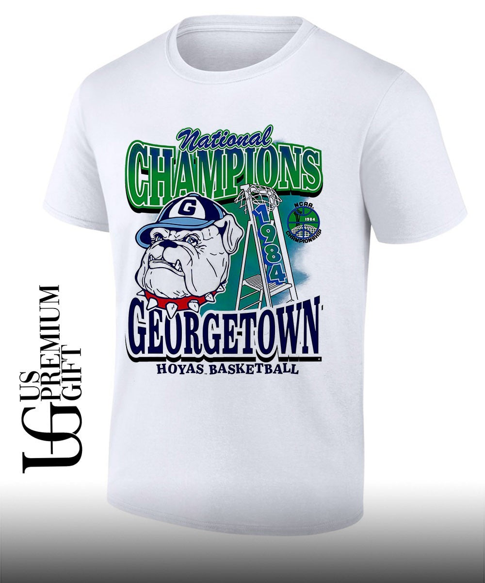 Georgetown Hoyas basketball NCAA National Champions Final Four 1984 shirt