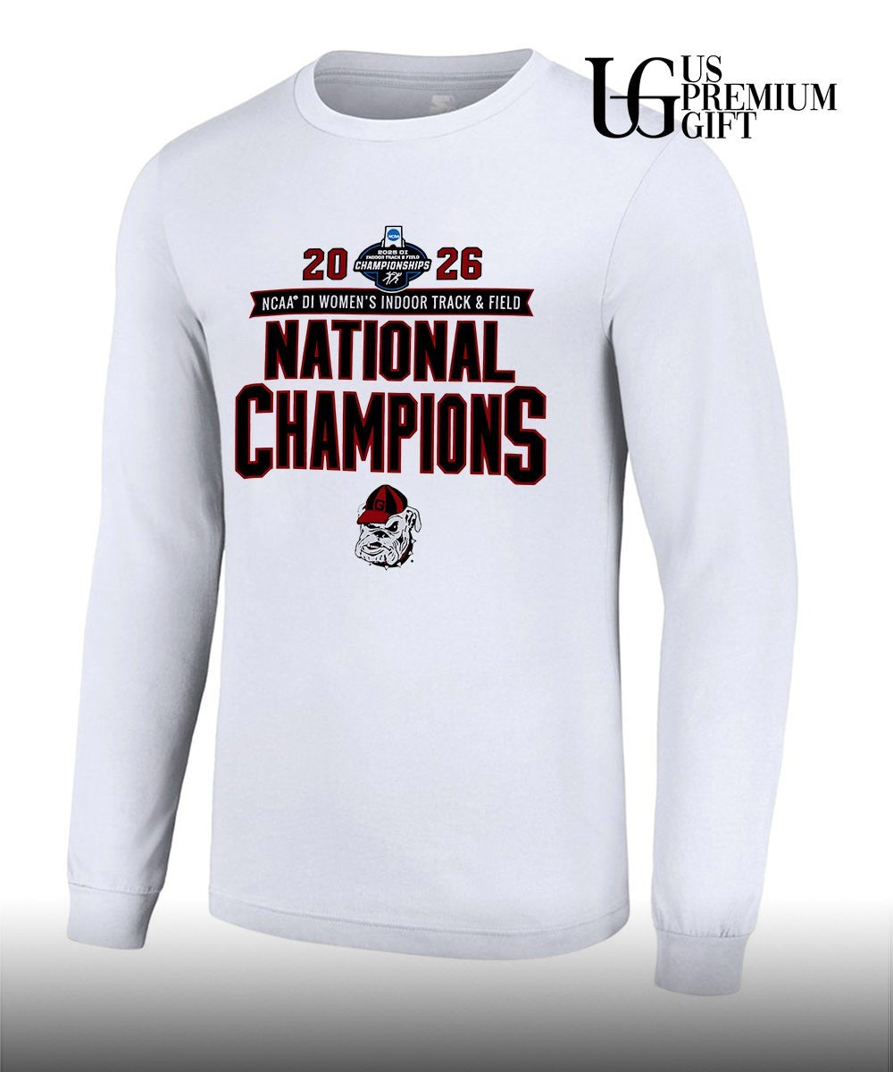 Georgia Bulldogs 2026 NCAA Women’s Indoor Track & Field National Champions shirt