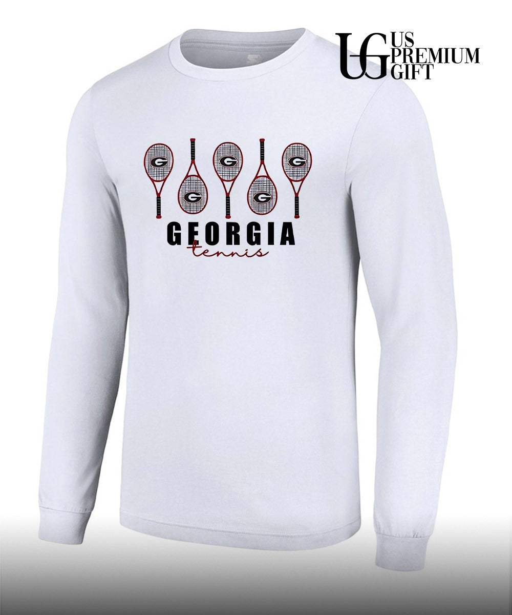 Georgia Bulldogs Tennis racket shirt