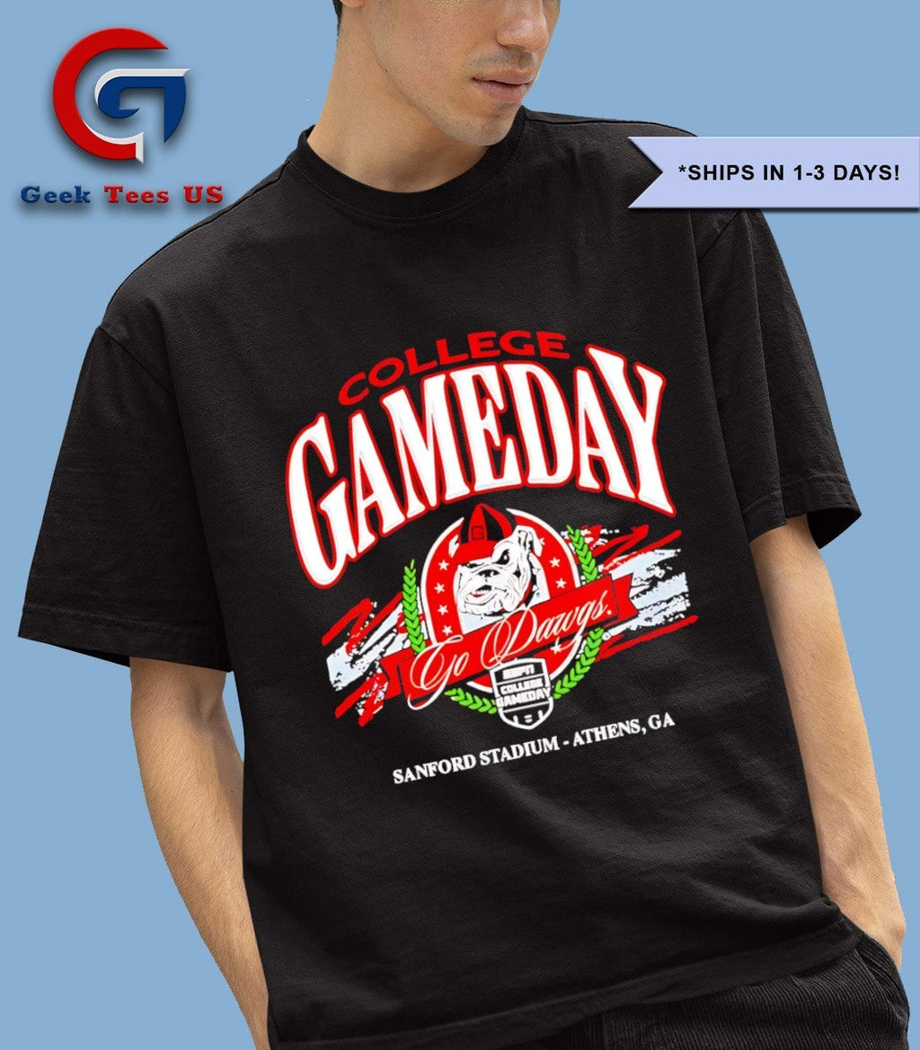Georgia Bulldogs football 2025 College GameDay Go Dawgs shirt