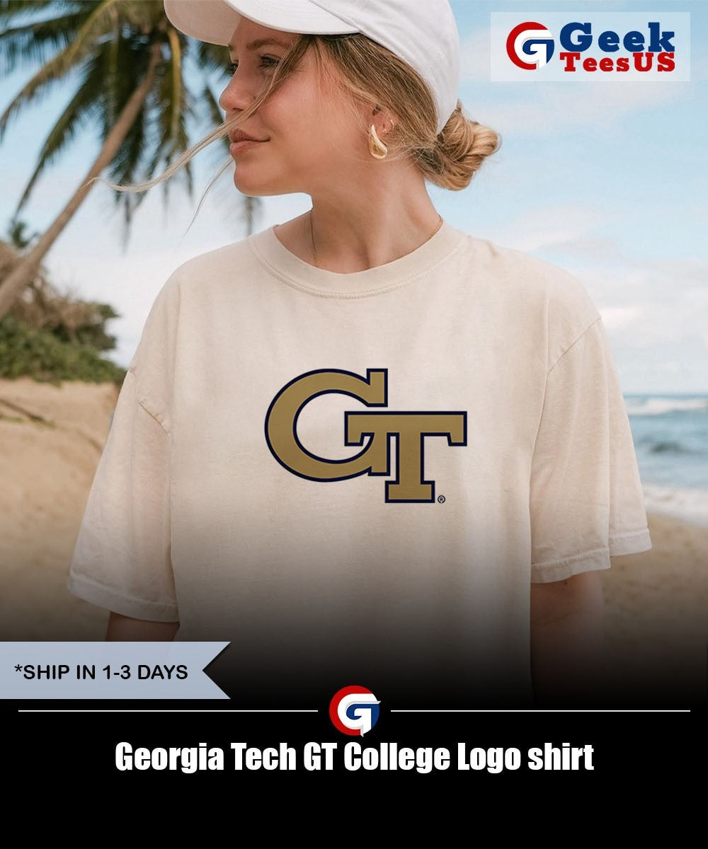 Georgia Tech GT College Logo shirt
