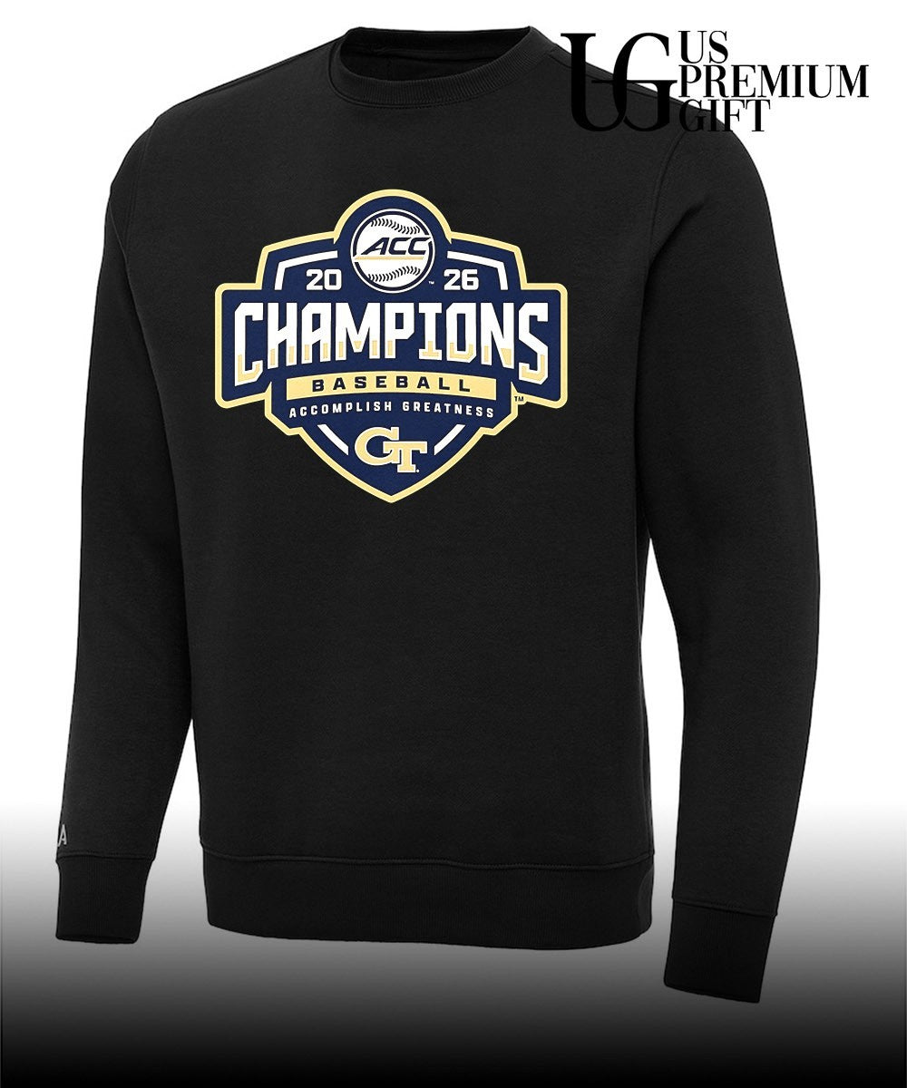 Georgia Tech Yellow Jackets Accomplish Greatness Champions ACC Baseball 2026 shirt