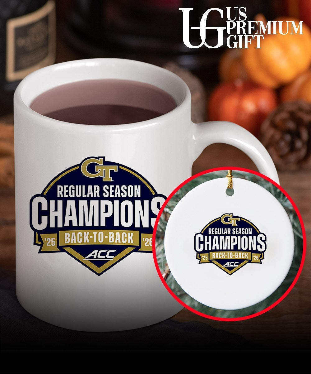Georgia Tech Yellow Jackets Baseball ACC Back to Back Regular Season Champions 2026 shirt