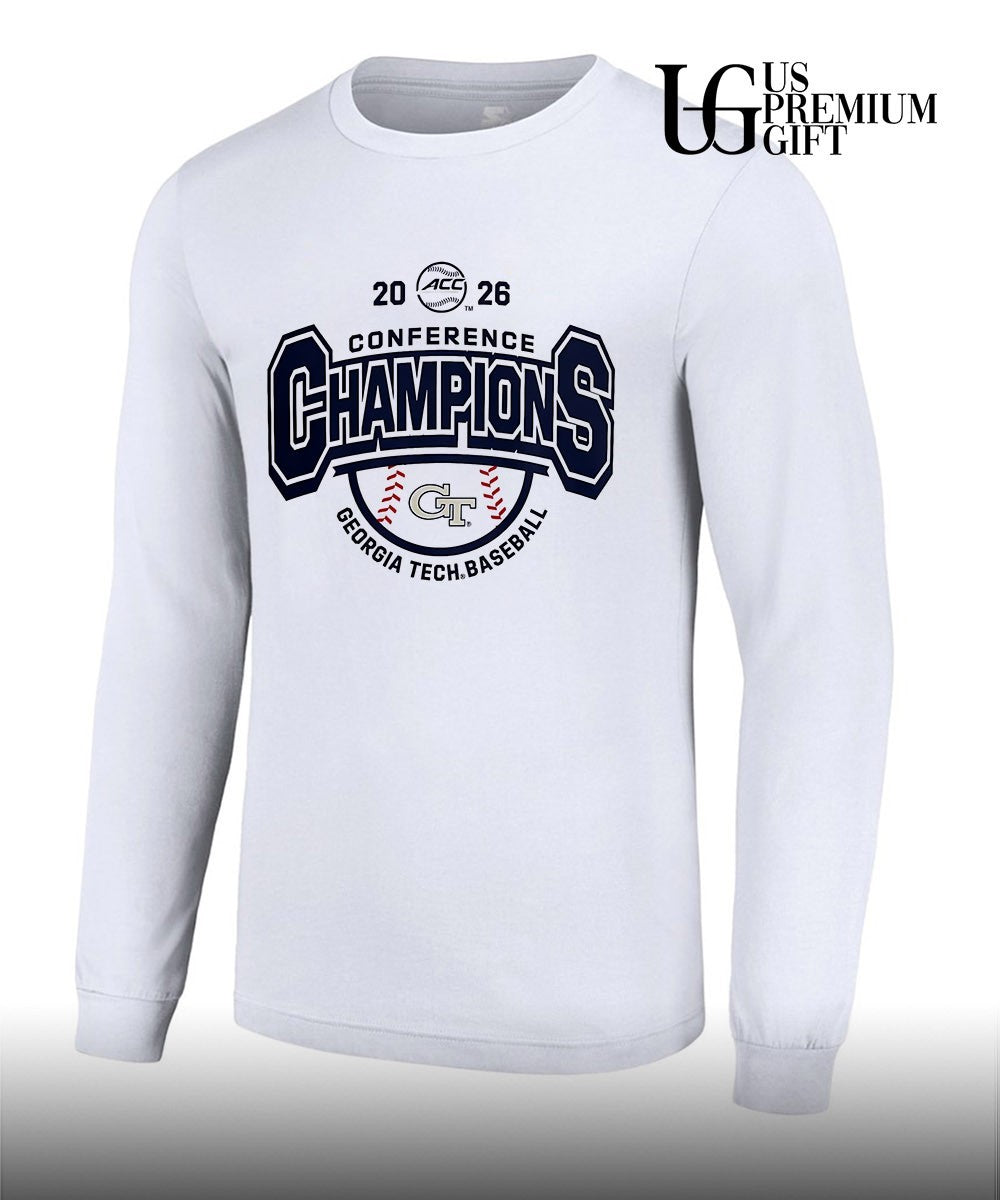 Georgia Tech Yellow Jackets Baseball ACC Championship 2026 shirt