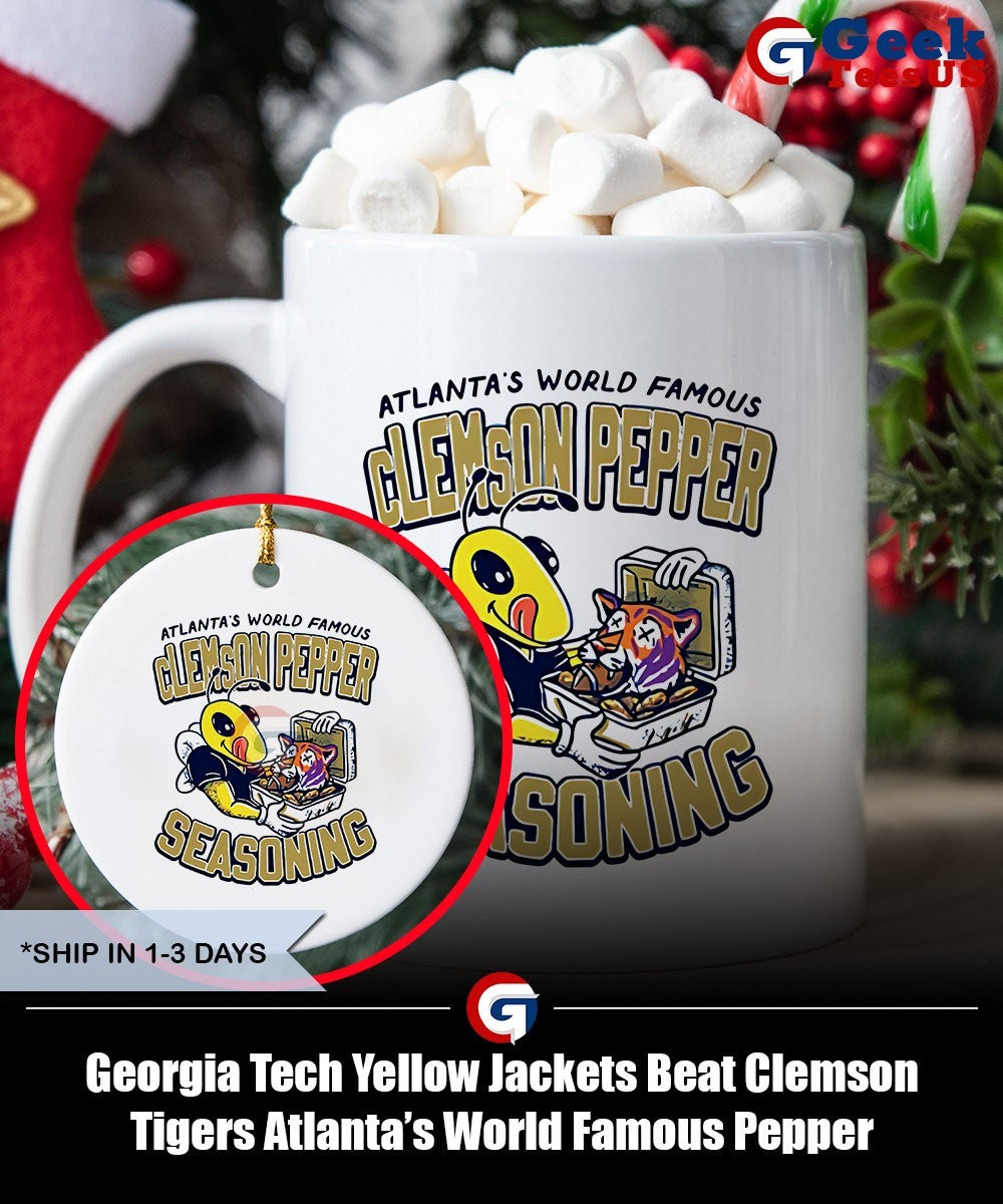 Georgia Tech Yellow Jackets Beat Clemson Tigers Atlanta’s World Famous Pepper Seasoning shirt
