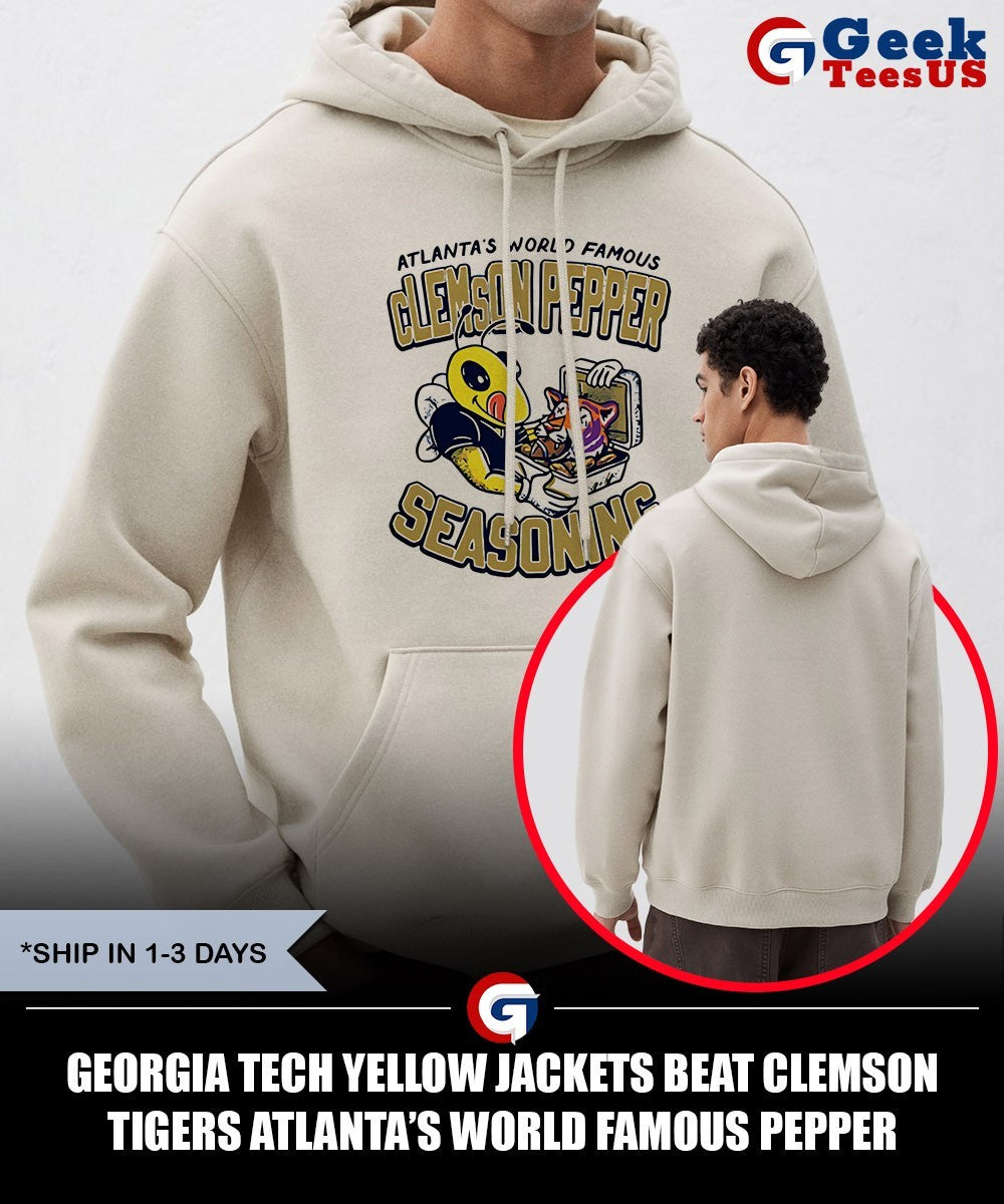 Georgia Tech Yellow Jackets Beat Clemson Tigers Atlanta’s World Famous Pepper Seasoning shirt