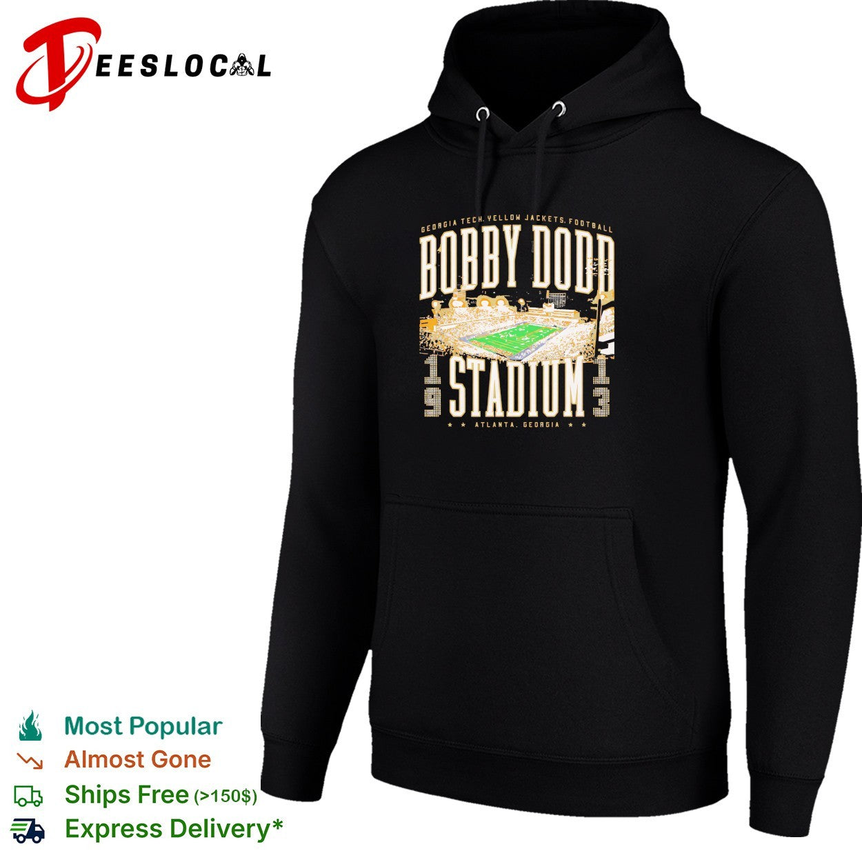 Georgia Tech Yellow Jackets Bobby Dodd Stadium Atlanta football shirt