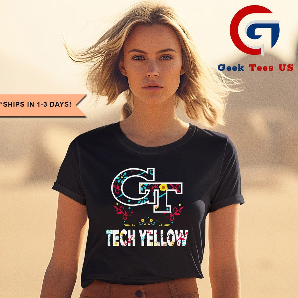 Georgia Tech Yellow Jackets College Football Dia De Los Muertos 2025 shirt