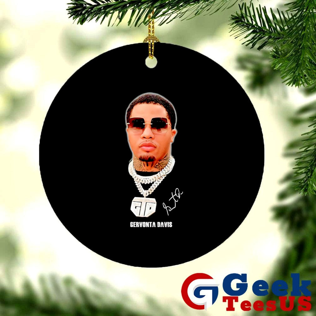 Gervonta Davis player boxing signature portrait shirt
