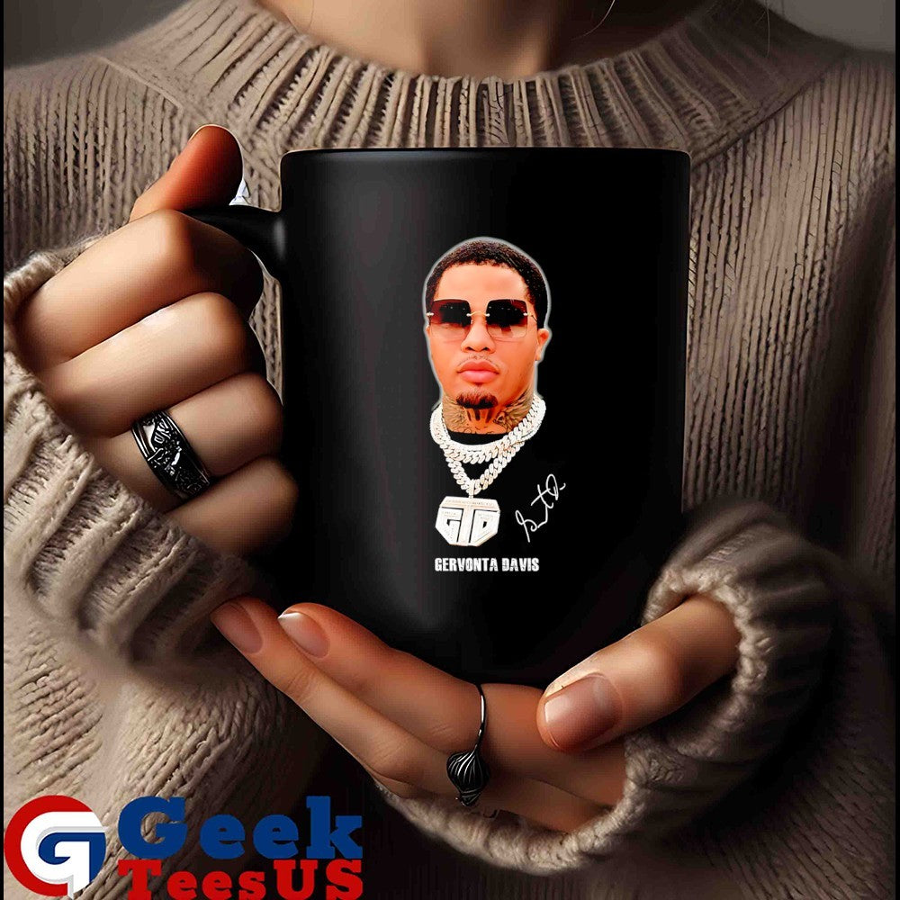 Gervonta Davis player boxing signature portrait shirt