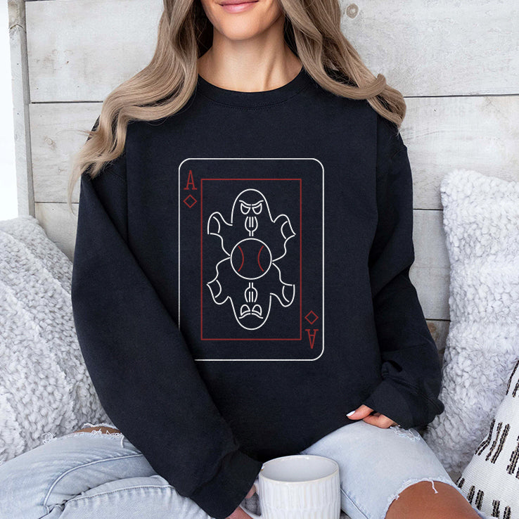 Ghost Fork Ace Card T Shirt