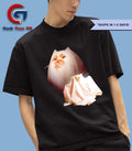 Ghost Kitten Cat Halloween 2025 shirt