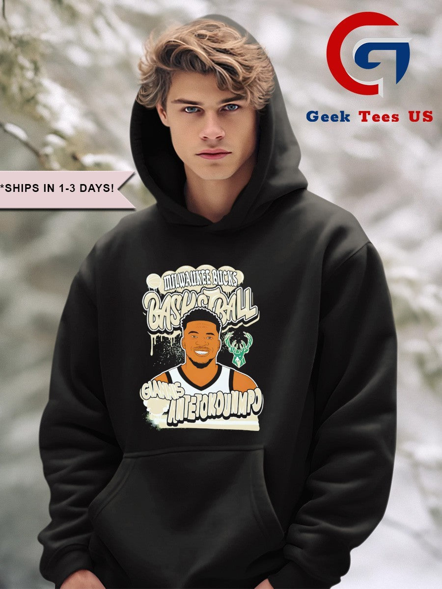 Giannis Antetokounmpo Milwaukee Bucks basketball 2025 NBA shirt