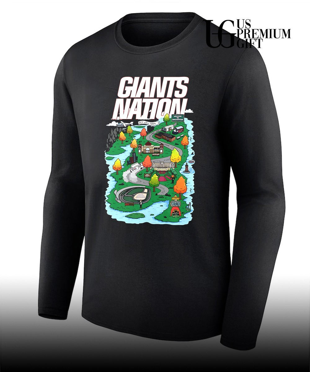 Giants Nation Show GNS Roadmap shirt