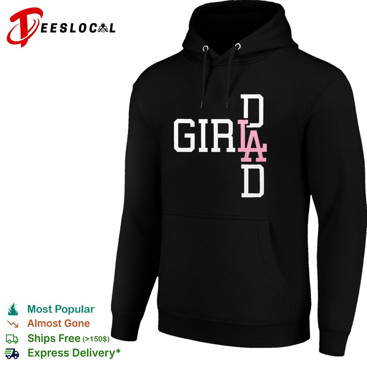 Girl Dad Los Angeles Dodgers Inspired shirt